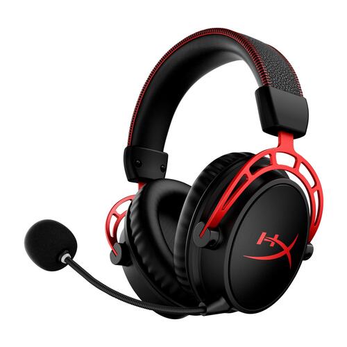 Gaming headset HyperX Cloud Alpha trådløs – sort/rød