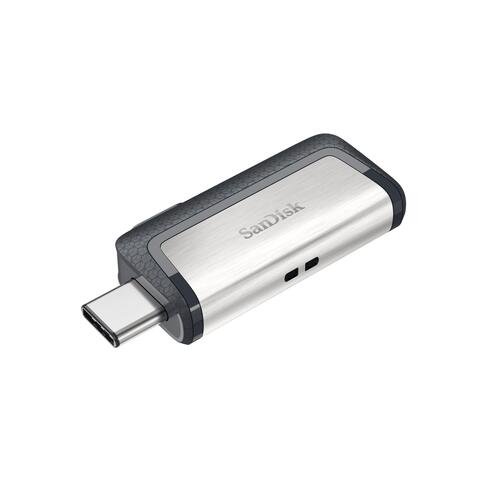 USB stik SanDisk Ultra Dual 32 GB USB 3.1/USB‑C – grå