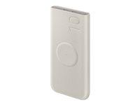 Powerbank Samsung 10.000 mAh 25 W med trådløs opladning - beige