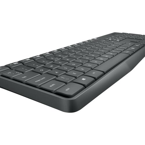 Trådløst tastatur og mus Logitech MK235 – Pan Nordic