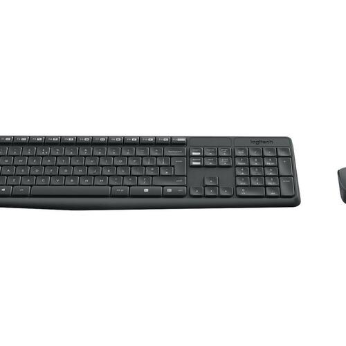 Trådløst tastatur og mus Logitech MK235 – Pan Nordic