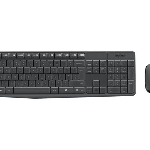 Trådløst tastatur og mus Logitech MK235 – Pan Nordic