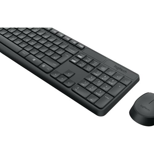 Trådløst tastatur og mus Logitech MK235 – Pan Nordic