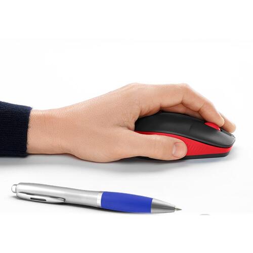 Trådløs mus Logitech M190 – optisk – rød