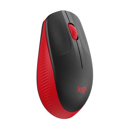 Trådløs mus Logitech M190 – optisk – rød