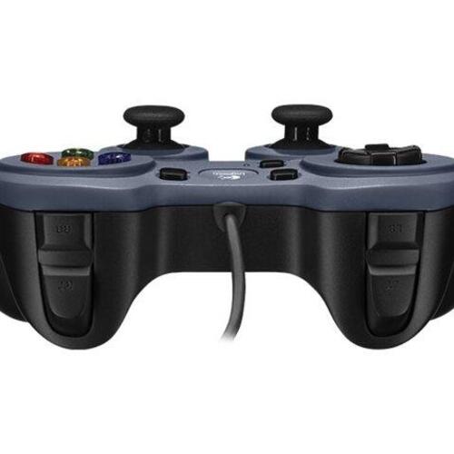 Gamepad til PC Logitech F310 – kablet, sort/blå