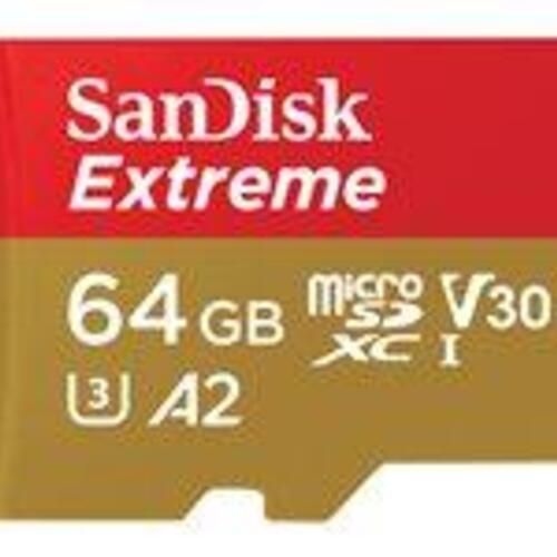 Hukommelseskort SanDisk Extreme microSDXC 64 GB 170 MB/s