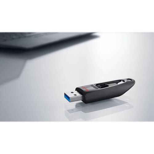 USB stik SanDisk Ultra 256 GB USB 3.0 – sort