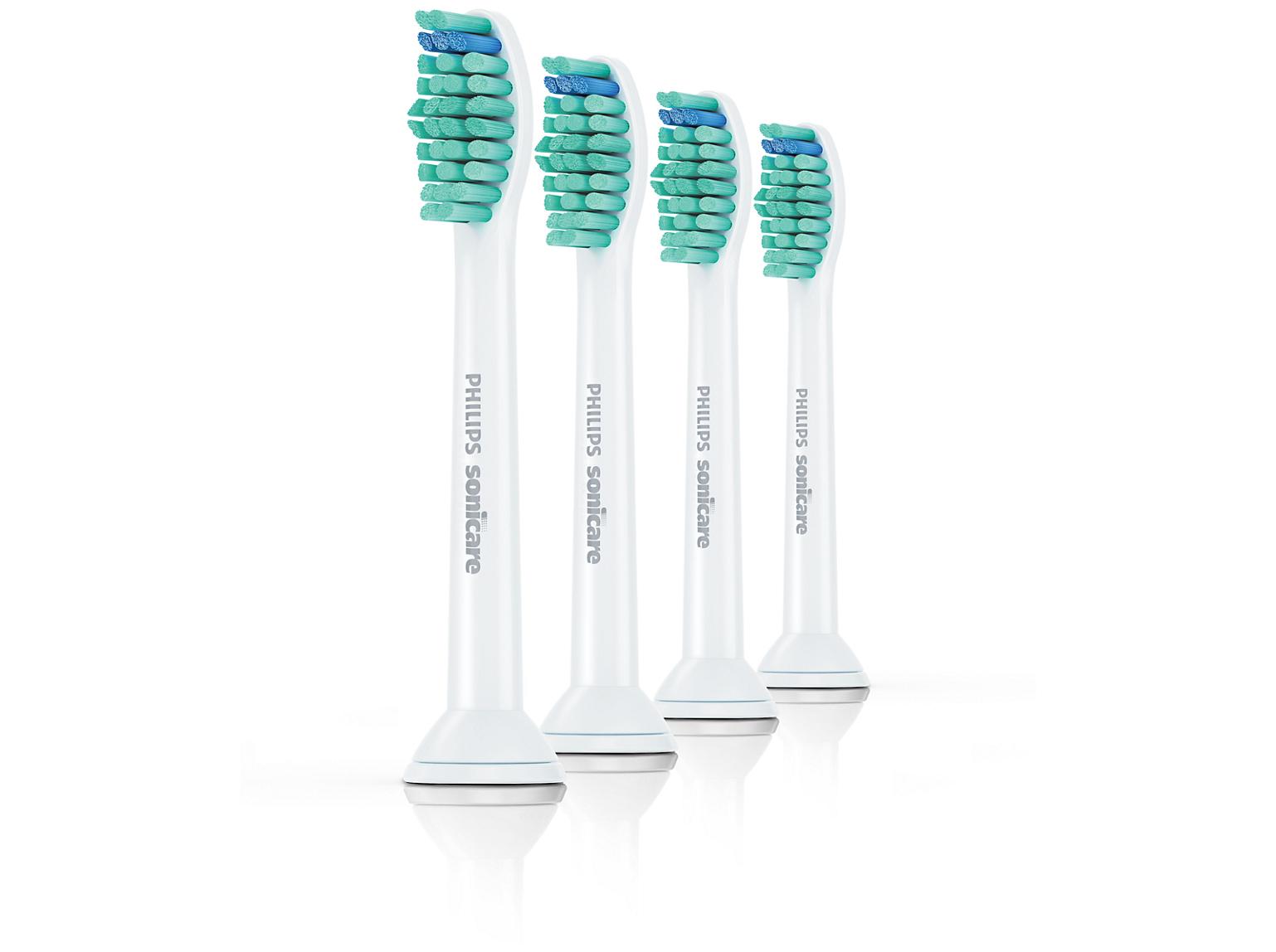 Tandbørstehoveder Philips Sonicare ProResults HX6014/87 - 4 stk, hvid
