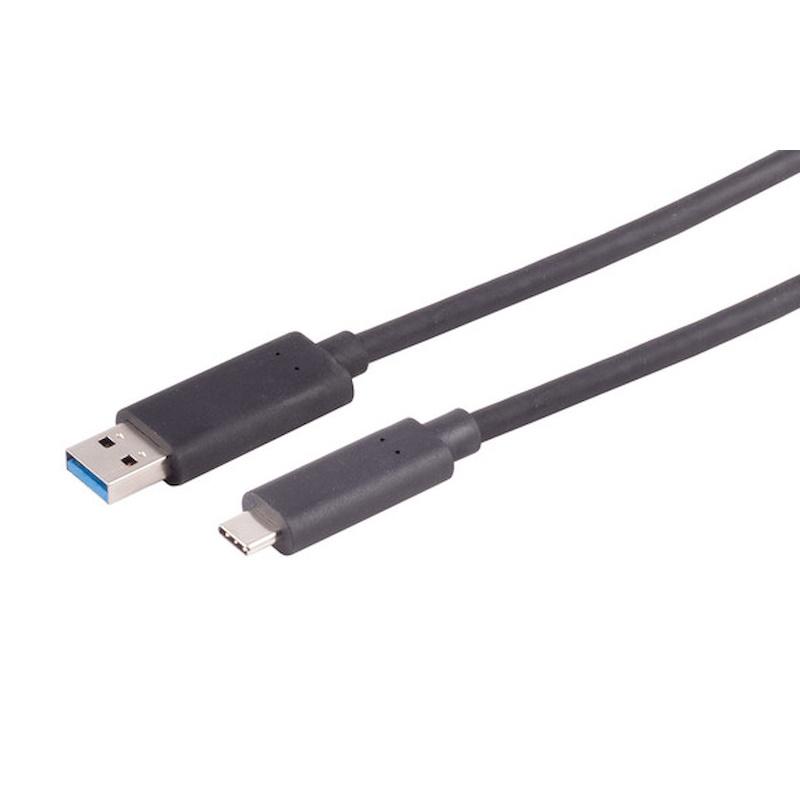 USB-C kabel S-Impuls - USB-A til USB-C, optisk, 5 Gbps, 25 m