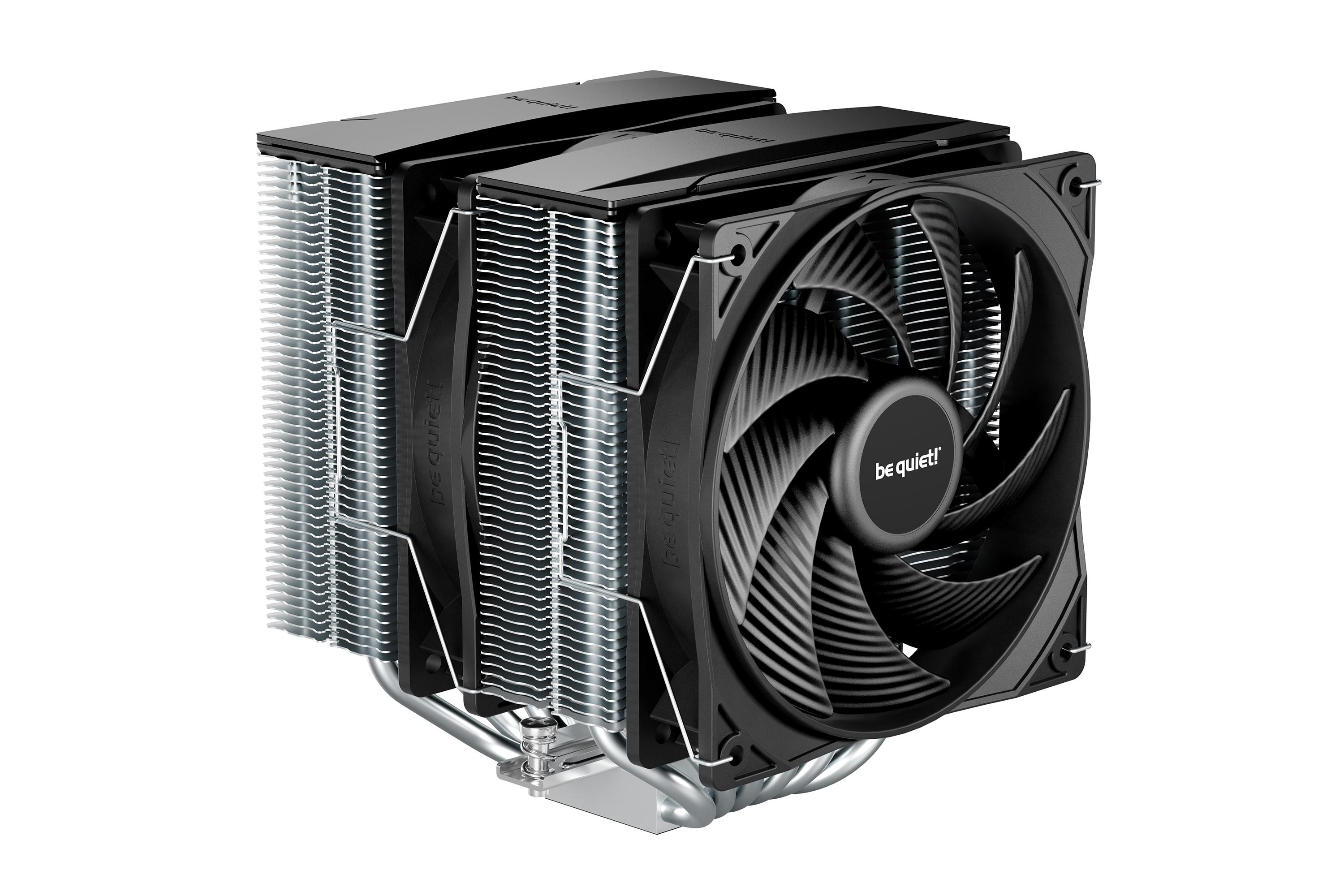 CPU-køler be quiet! Pure Rock Pro 3 - 120 mm, sølv (Intel/AMD)
