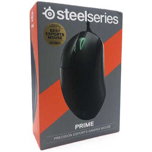Gaming mus SteelSeries Prime – kablet optisk, sort
