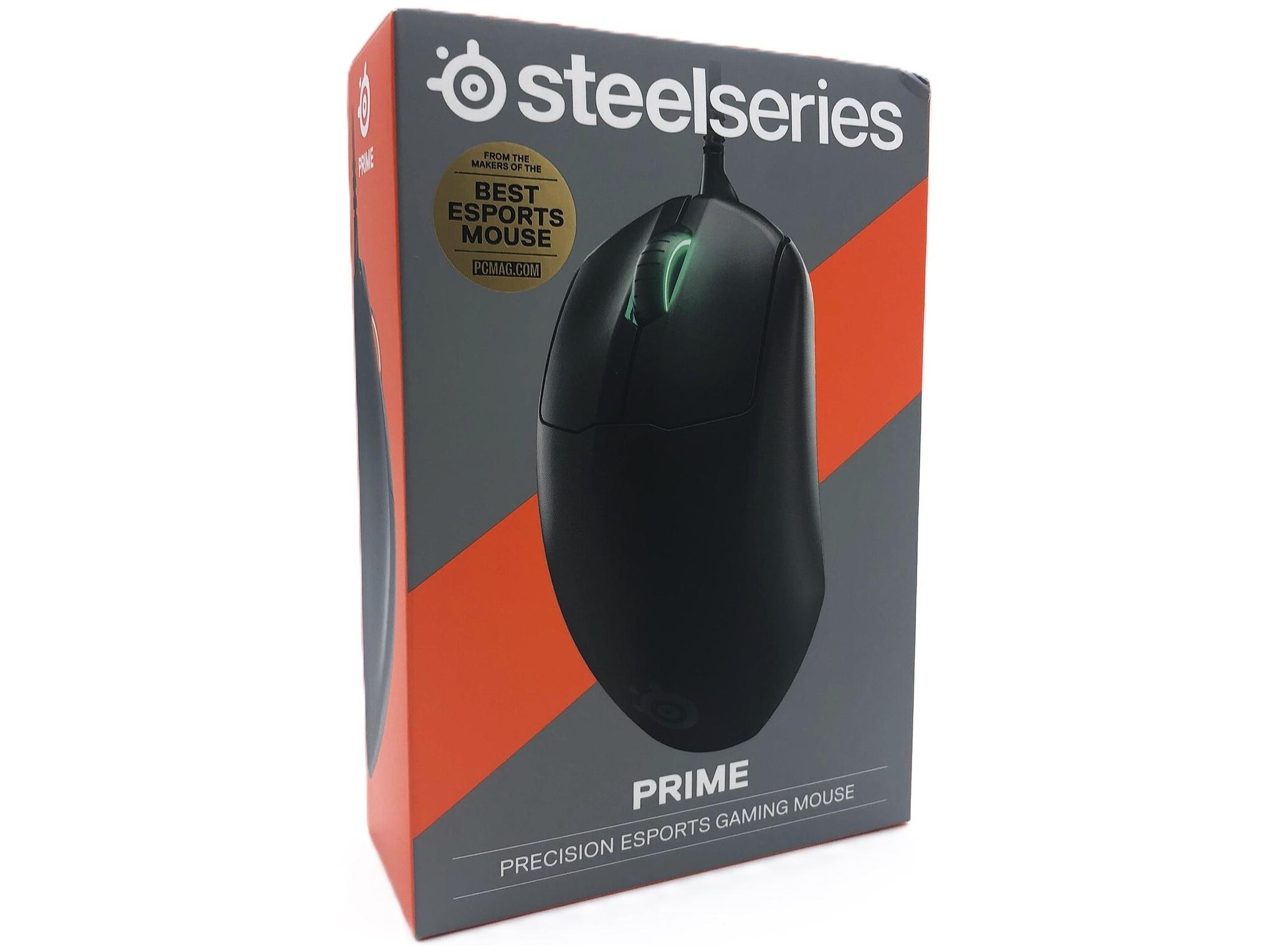 Gaming mus SteelSeries Prime – kablet optisk, sort