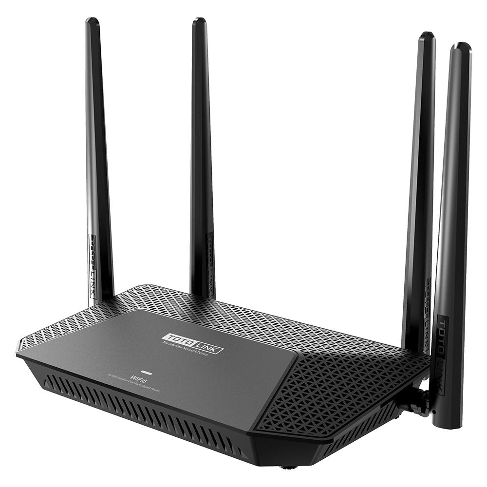 Wi-Fi 6 router TOTOLINK X2000R AX1500 - sort billede
