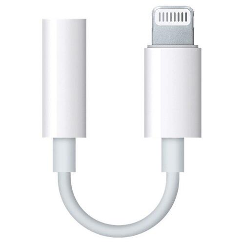 Adapter til hovedtelefoner – Apple Lightning til 3,5 mm jack, hvid