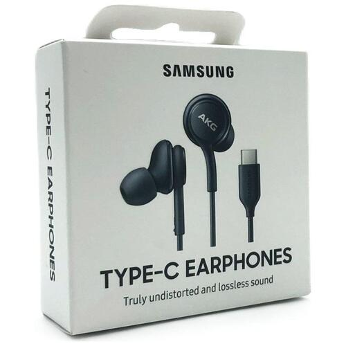 USB-C øretelefoner med mikrofon – Samsung EO-IC100 (sort)