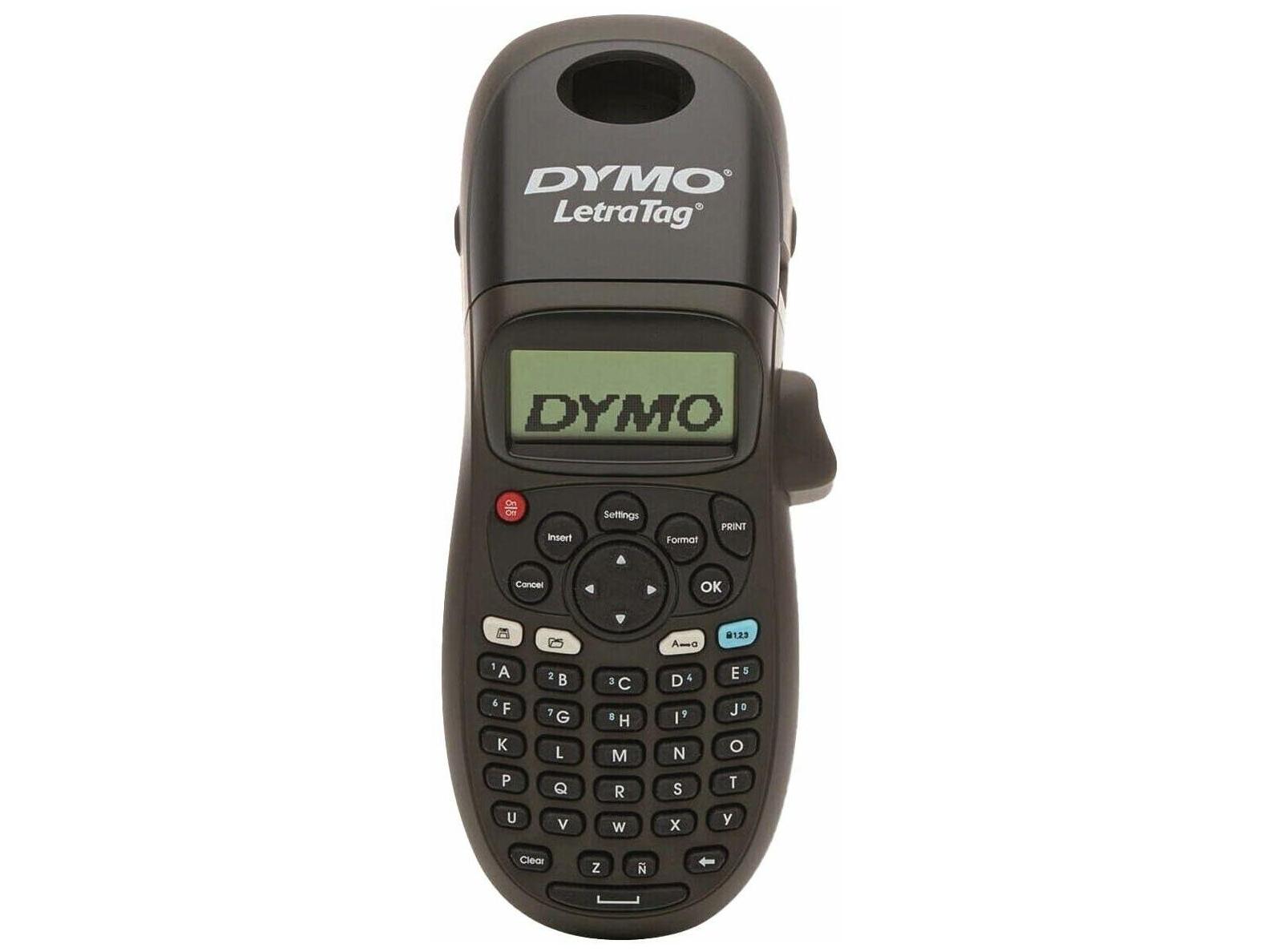 Etiketprinter DYMO LetraTag LT-100H - direkte termisk, sort