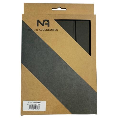 iPad 10,2 cover med trifold forside – Nordic Accessories – sort