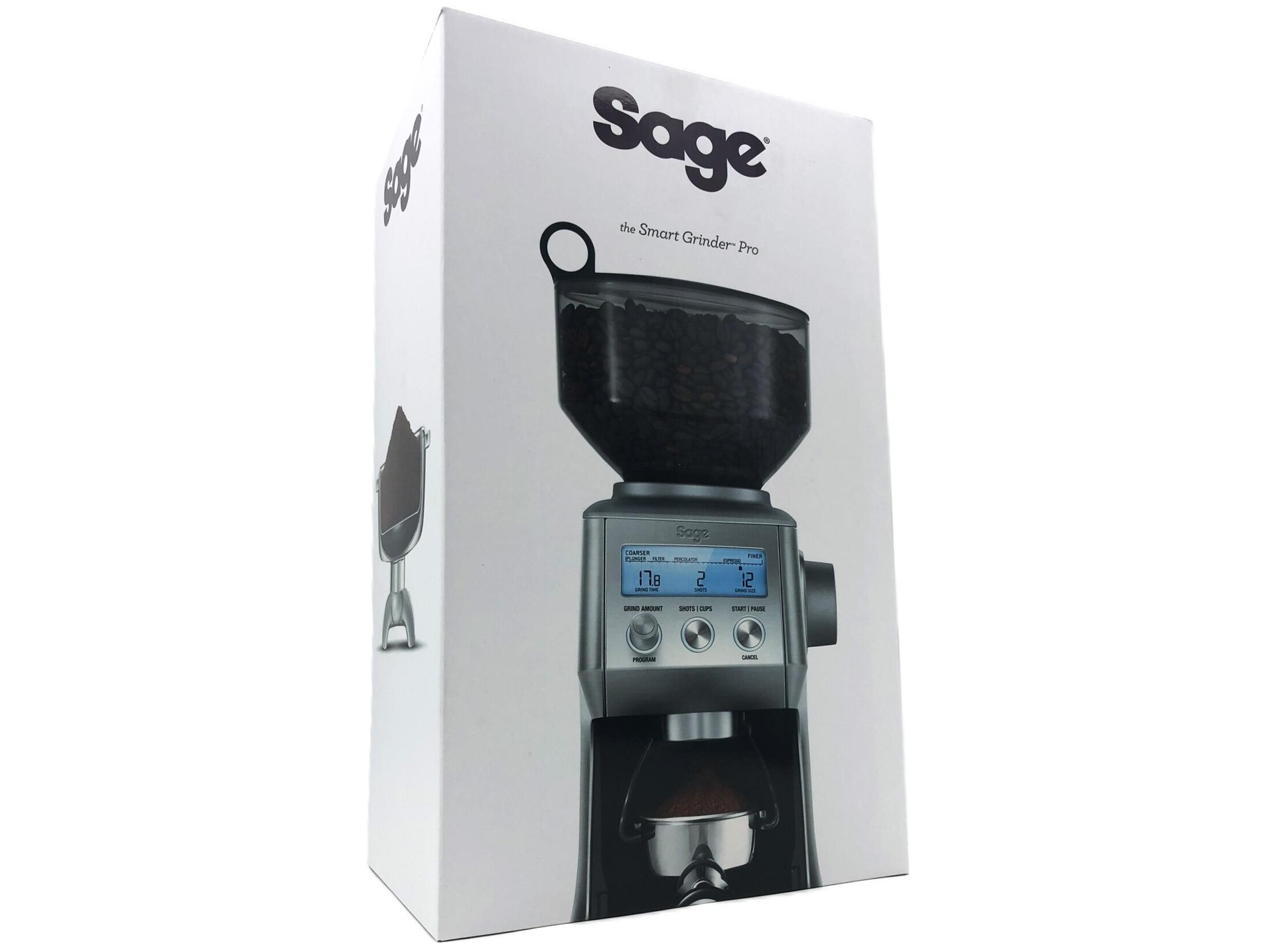 Kaffekværn Sage the Smart Grinder Pro – børstet stål, 165 W