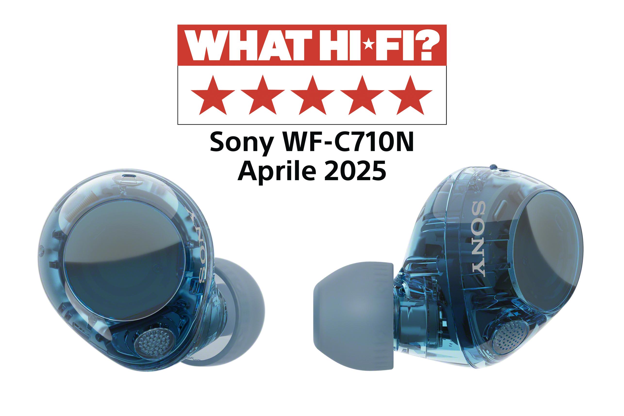 Sony WF-C710N - trådløse in-ear-øretelefoner med støjreduktion - blå Headset - GEEKD.dk