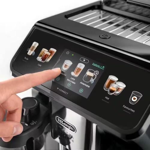 Espressomaskine De’Longhi Eletta Explore Cold Brew ECAM450.65.G – mørkegrå