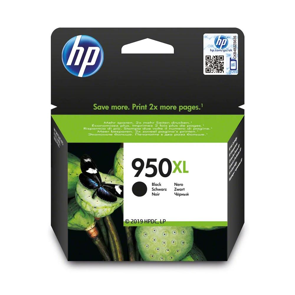 Blækpatron HP 950XL sort - høj kapacitet (53 ml)