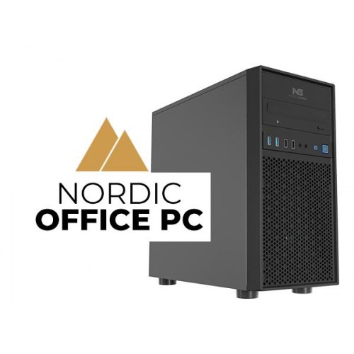 Stationær PC DTK Nordic Office AMD - Ryzen 5, 8 GB, 500 GB SSD