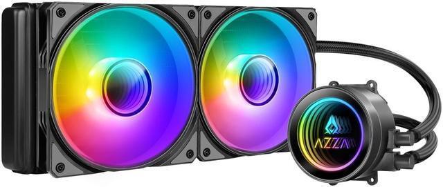 CPU vandkøler – AZZA Galeforce 240 ARGB Intel/AMD (bulk)