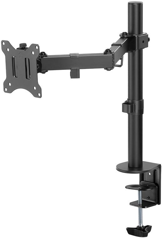 Skærmholder til skrivebord Goobay Single Flex 17-32"