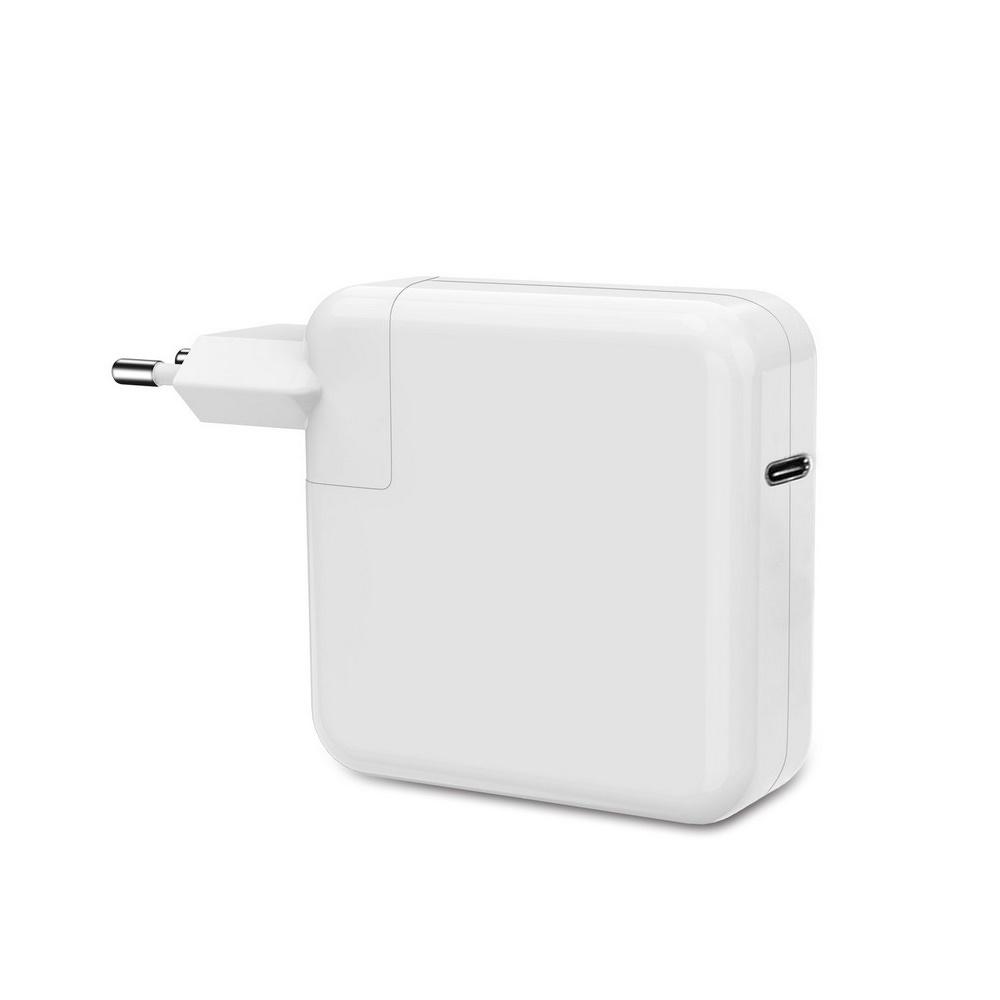 USB-C oplader 61W med 1,8 m USB-C kabel – Hvid