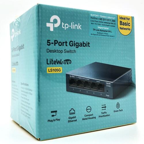 Gigabit switch TP-Link LiteWave LS105G – 5 porte