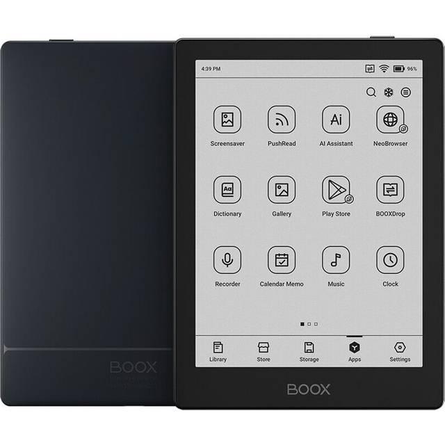 E-bogslæser Onyx BOOX Go 6 - 6" E Ink, 32 GB, Wi?Fi, sort