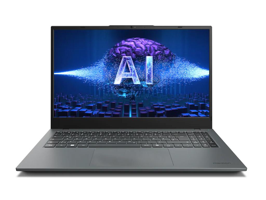 Bærbar computer Medion E15443 15,6" - Intel Core Ultra 5 125H, 16 GB RAM, 512 GB SSD, AI-drevet, Windows 11 Home