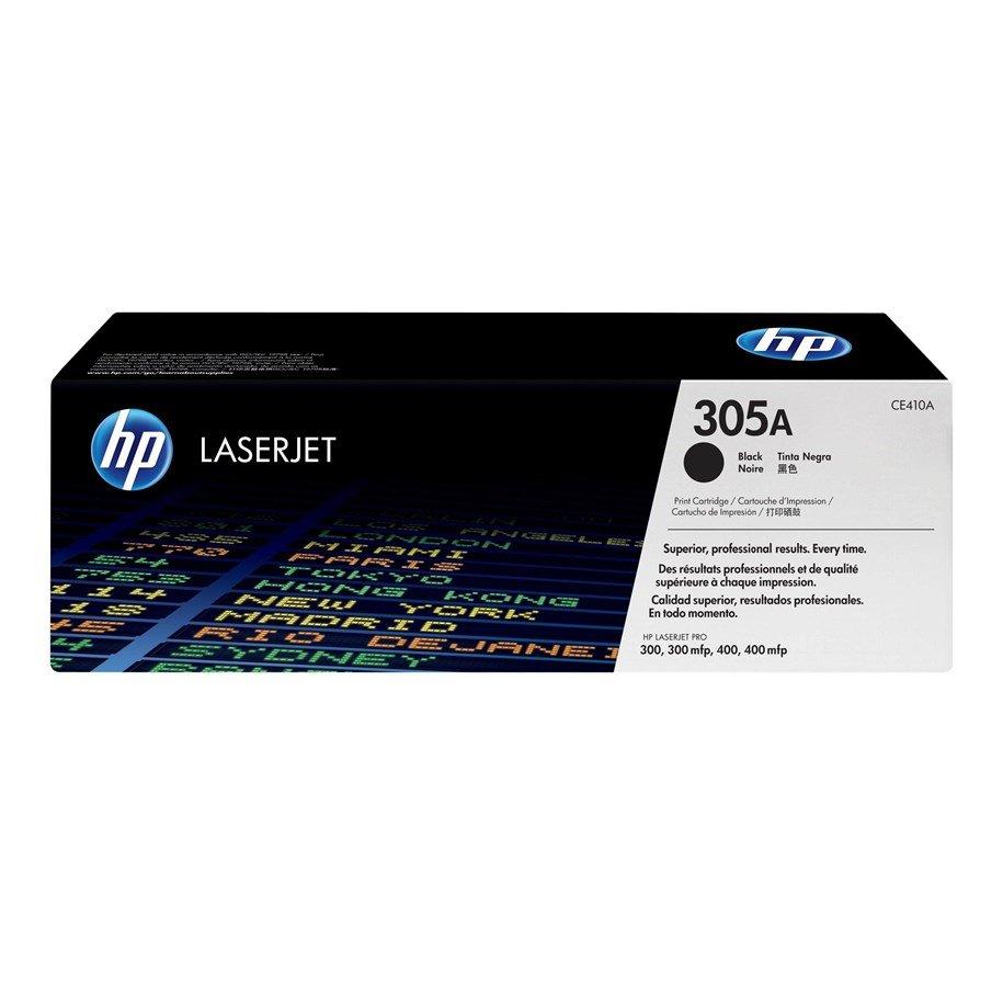Toner til HP - 305A sort, 2.200 sider
