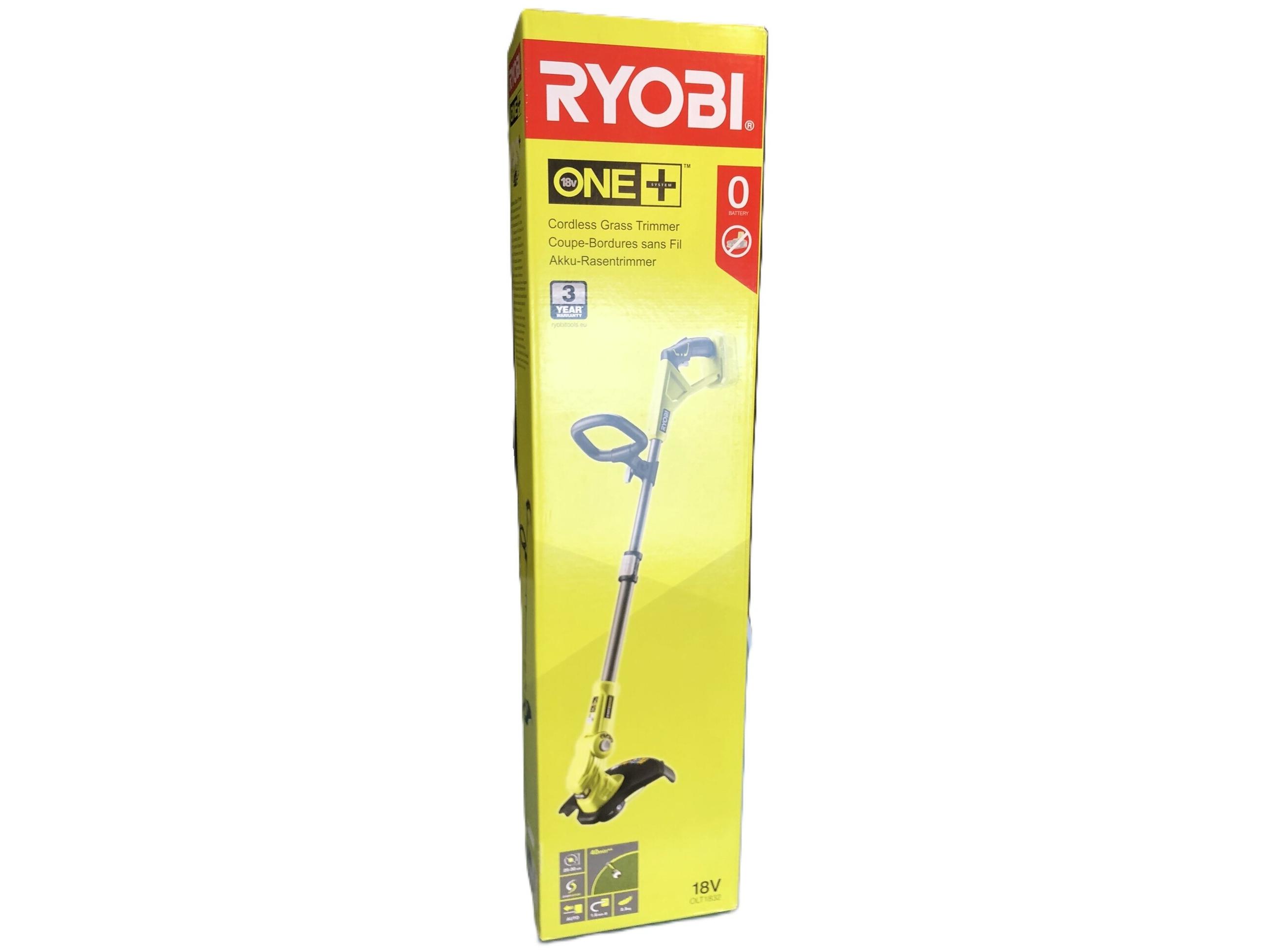 Græstrimmer 18 V Ryobi One+ OLT1832 - ledningsfri, 25/30 cm, 2,3 kg