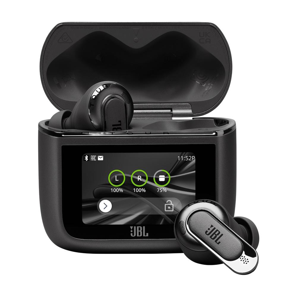 TrÃ¥dlÃ¸se JBL Tour Pro 3 Ã¸retelefoner med ANC â Sort billede