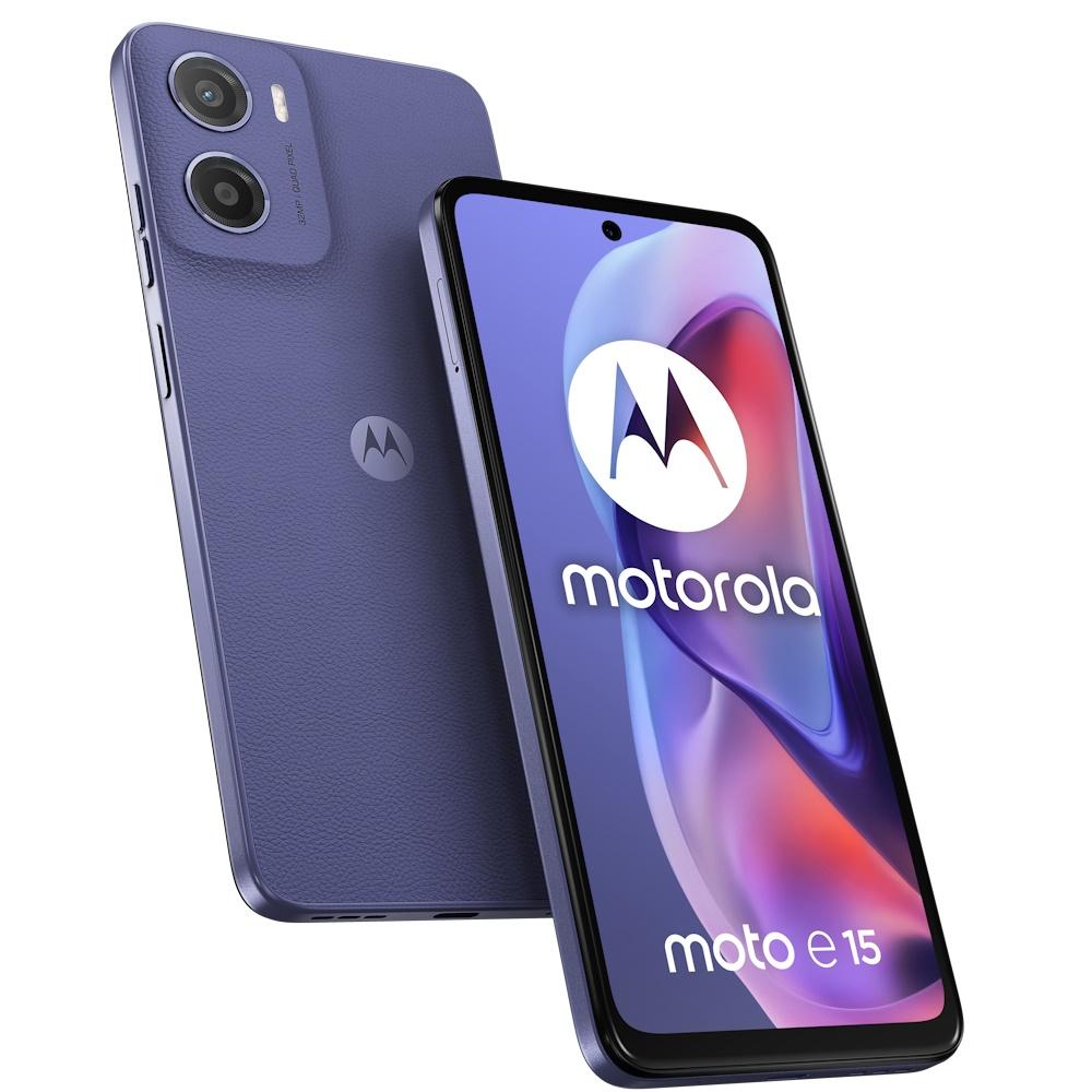 Android mobil Motorola Moto E15 4G 6,67" 2GB/64GB - Lavendel