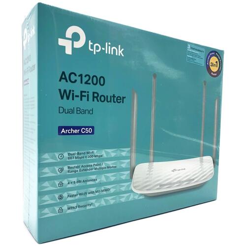Wi-Fi router dual-band TP-Link Archer C50 AC1200