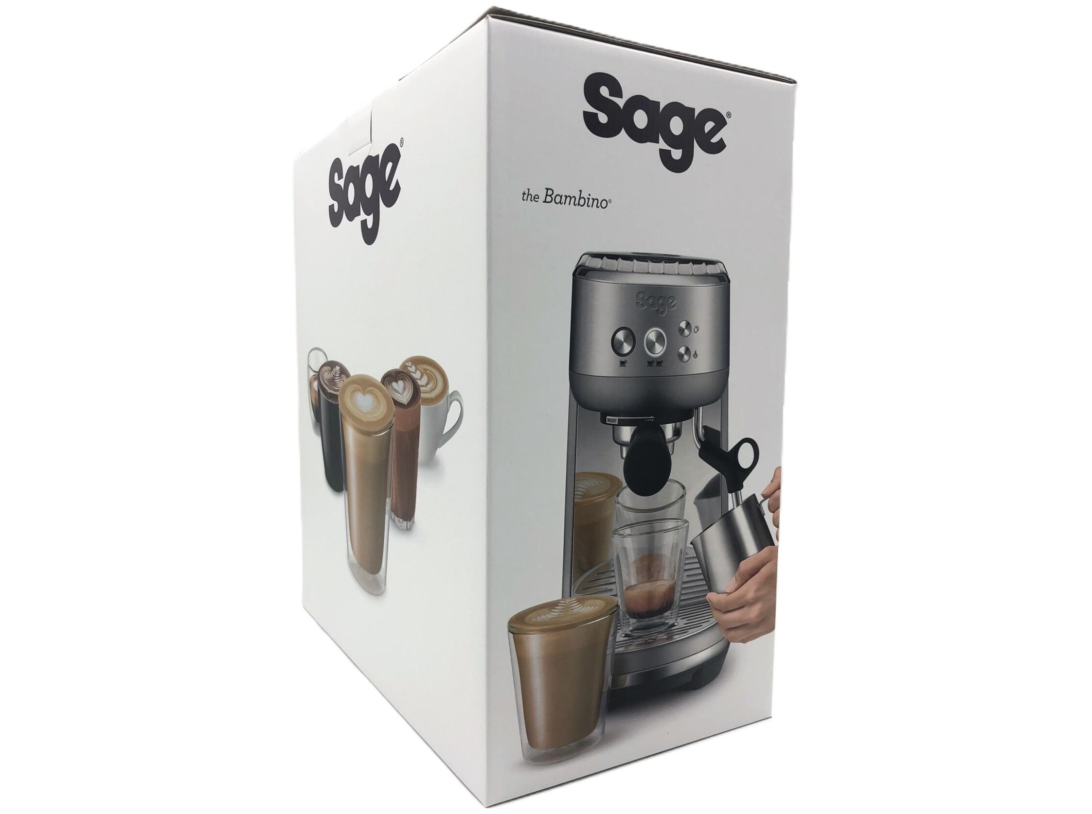 Espressomaskine Sage the Bambino - børstet rustfrit stål