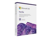 Kontorsoftware Microsoft 365 Family licensabonnement 1 år - op til 6 brugere / 5 enheder - Windows og MacOS billede