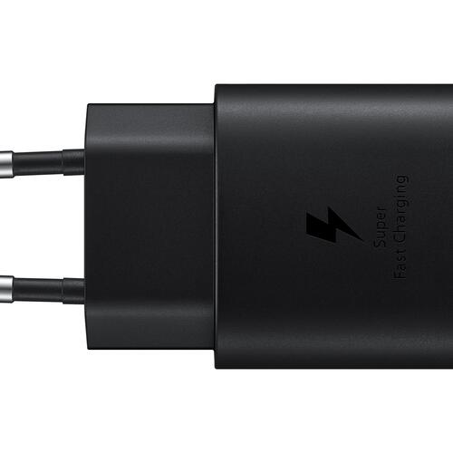 USB-C oplader 25 W – Samsung Super Fast Charge (sort)