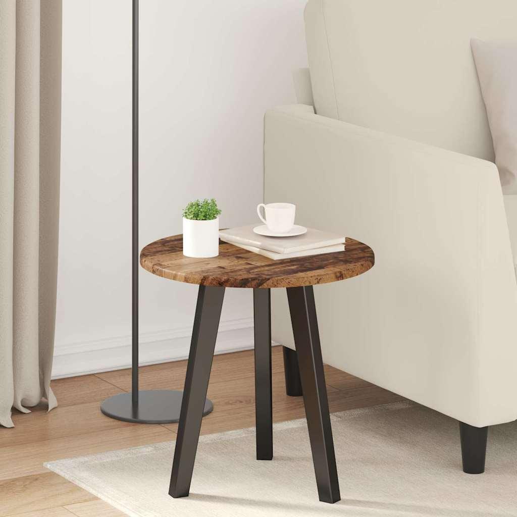 Bordplade Gammelt træ 40 x 40 x 1.5 cm Konstrueret træ