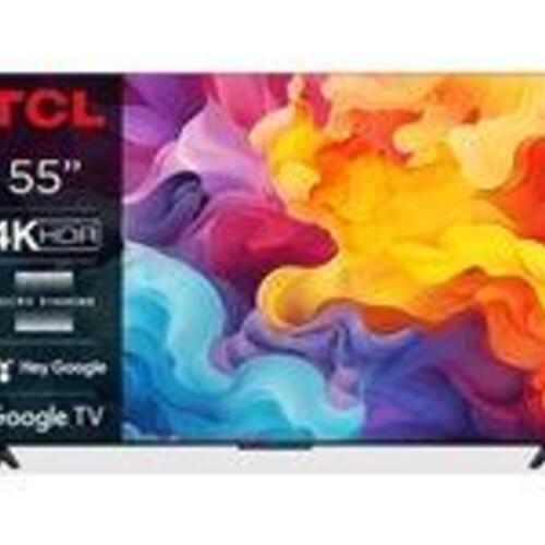 4K UHD TV TCL 55P655 55" – Google TV, HDR, sort