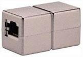 RJ45 samlestik – Goobay, sort
