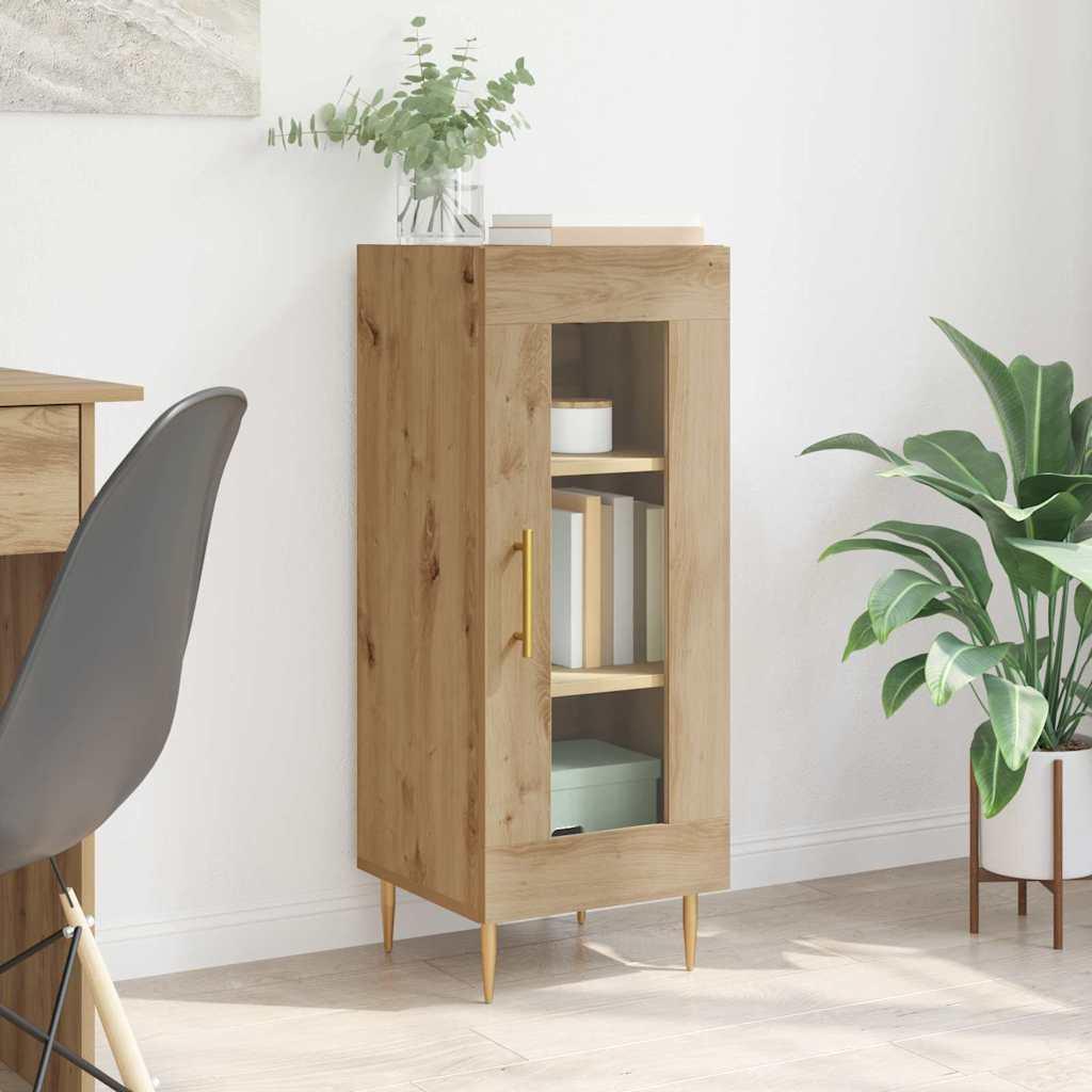 Sideboard artisan eg 34 x 34.5 x 90 cm Konstrueret træ