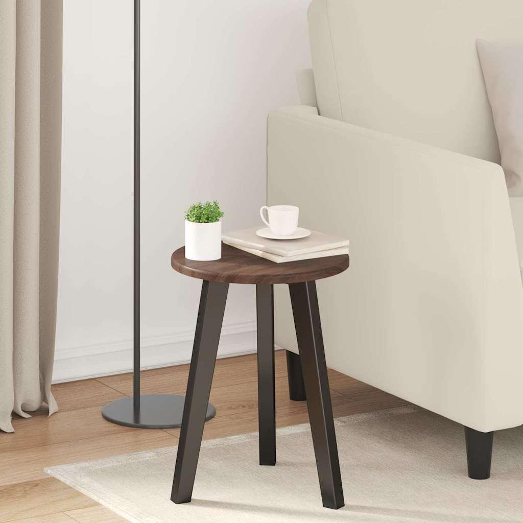 Bordplade Brun eg 30 x 30 x 1,5 cm Konstrueret træ