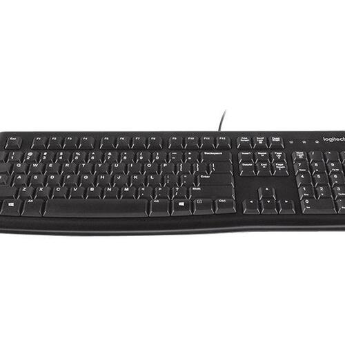 Tastatur og mus med ledning – Logitech MK120, USB, nordisk