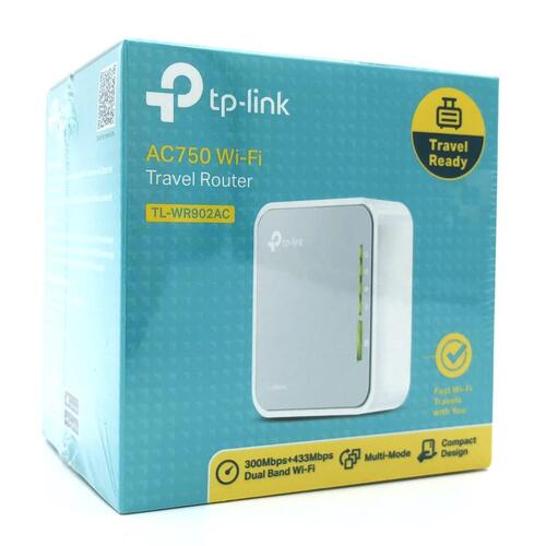 Trådløs router dual-band AC750 – TP-Link TL-WR902AC