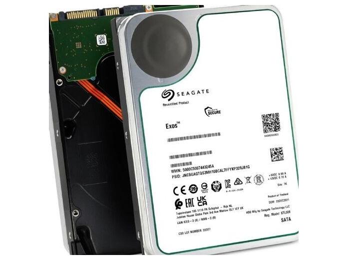 Harddisk Seagate Exos 26 TB 3,5" SATA 7200 rpm - Factory Refurbished billede