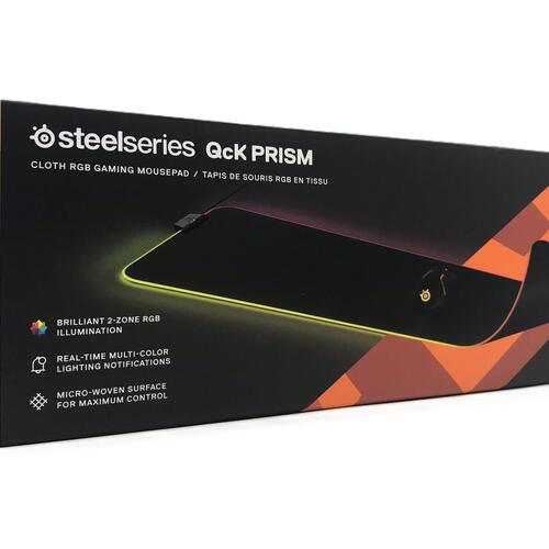 Musemåtte med lys SteelSeries QcK Prism XL